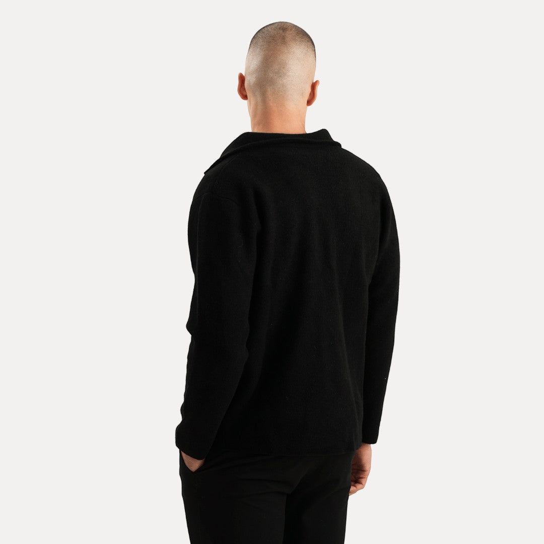 Men's Cardigan with Buttons and Pocket | Long Sleeve