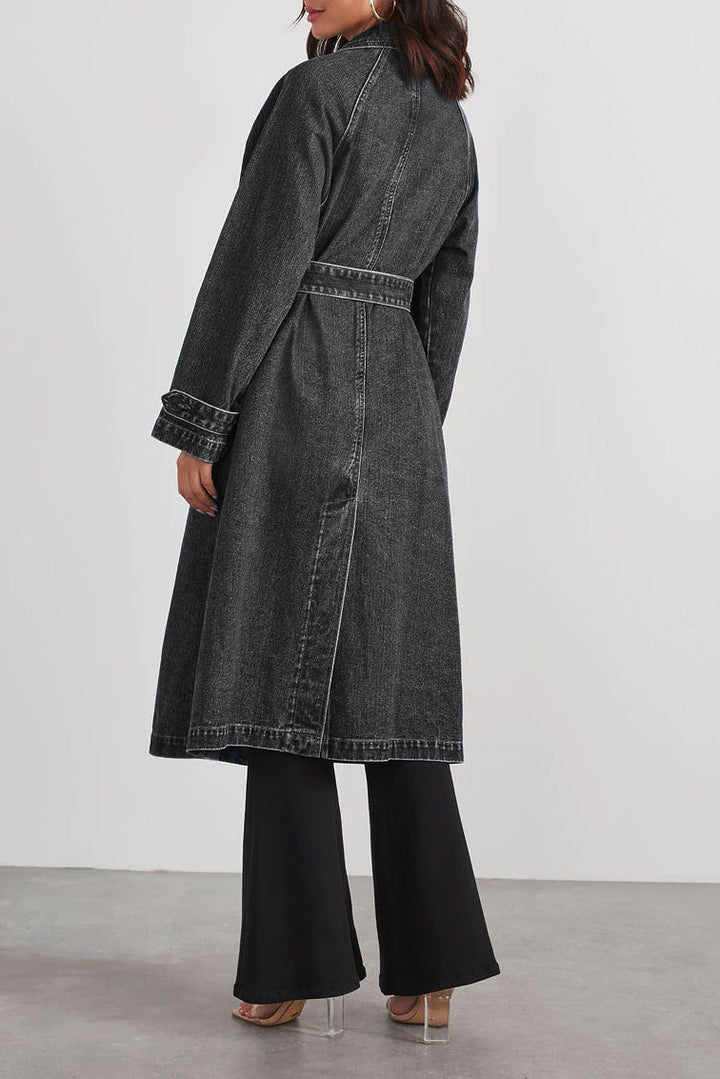 Trench Di Jeans for Dame | Lang