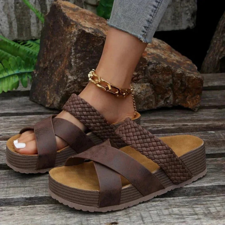 Lysiane | Comfortable Platform Sandals for Women | Summer