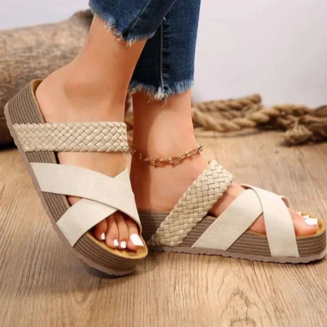 Lysiane | Comfortable Platform Sandals for Women | Summer