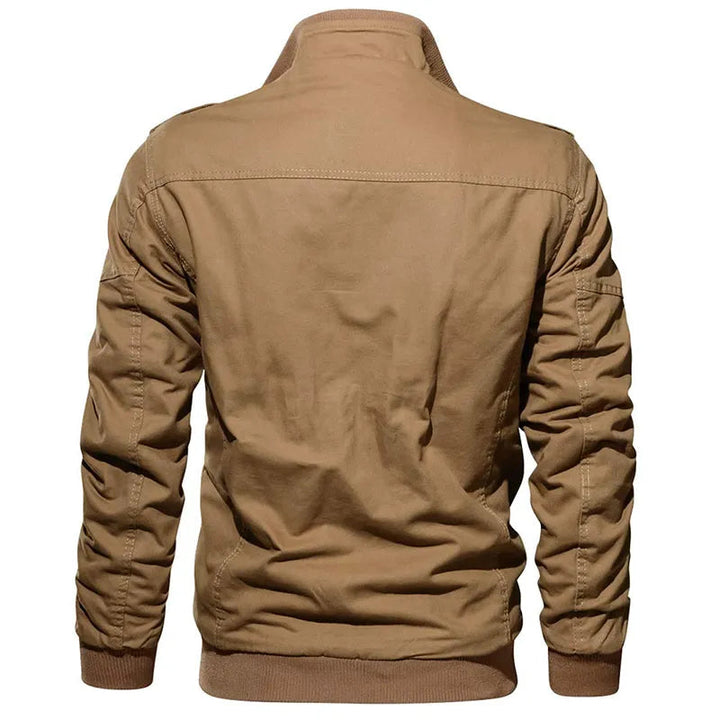 Johan Bomber Herren – Winterjacke mit Stehkragen und Wärmender Fütterung