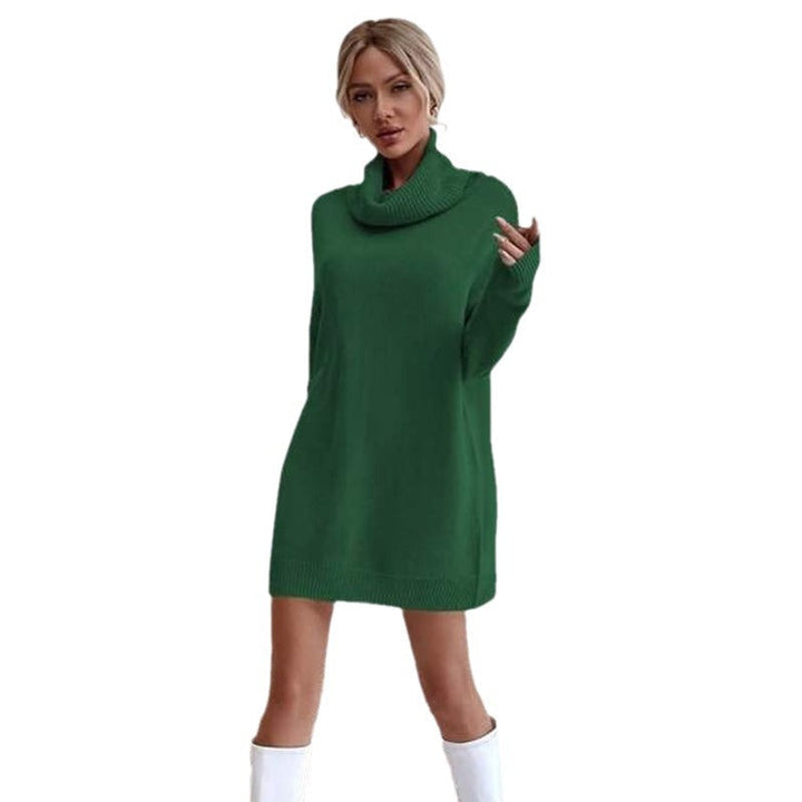 Joan Abito Maglione Donna – Vestito in Maglia Calda con Collo Alto e Vestibilità Morbida