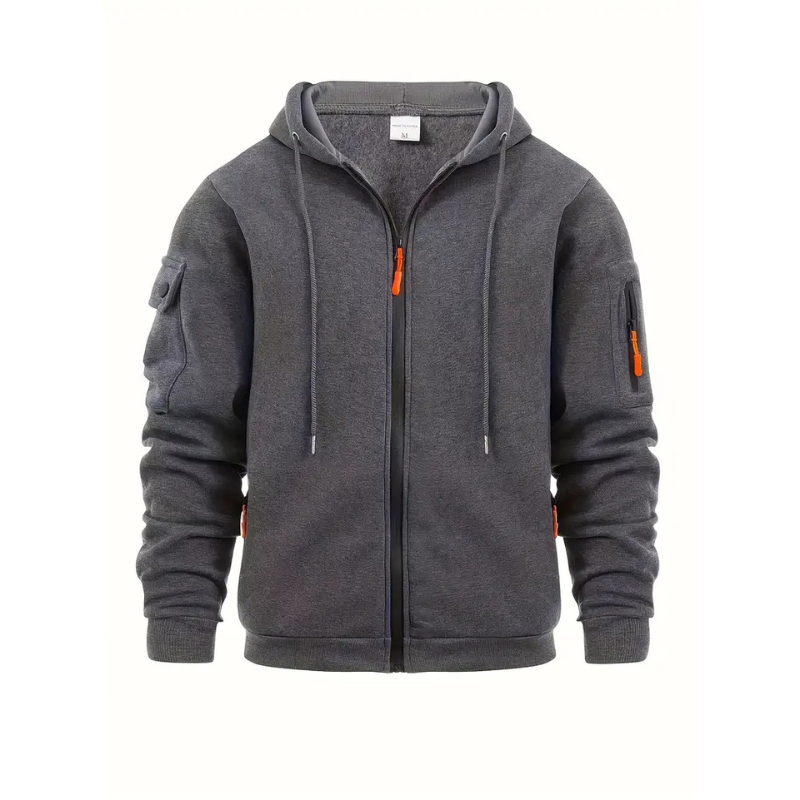 Frank Felpa Uomo con Cappuccio – Hoodie Casual Traspirante e Confortevole