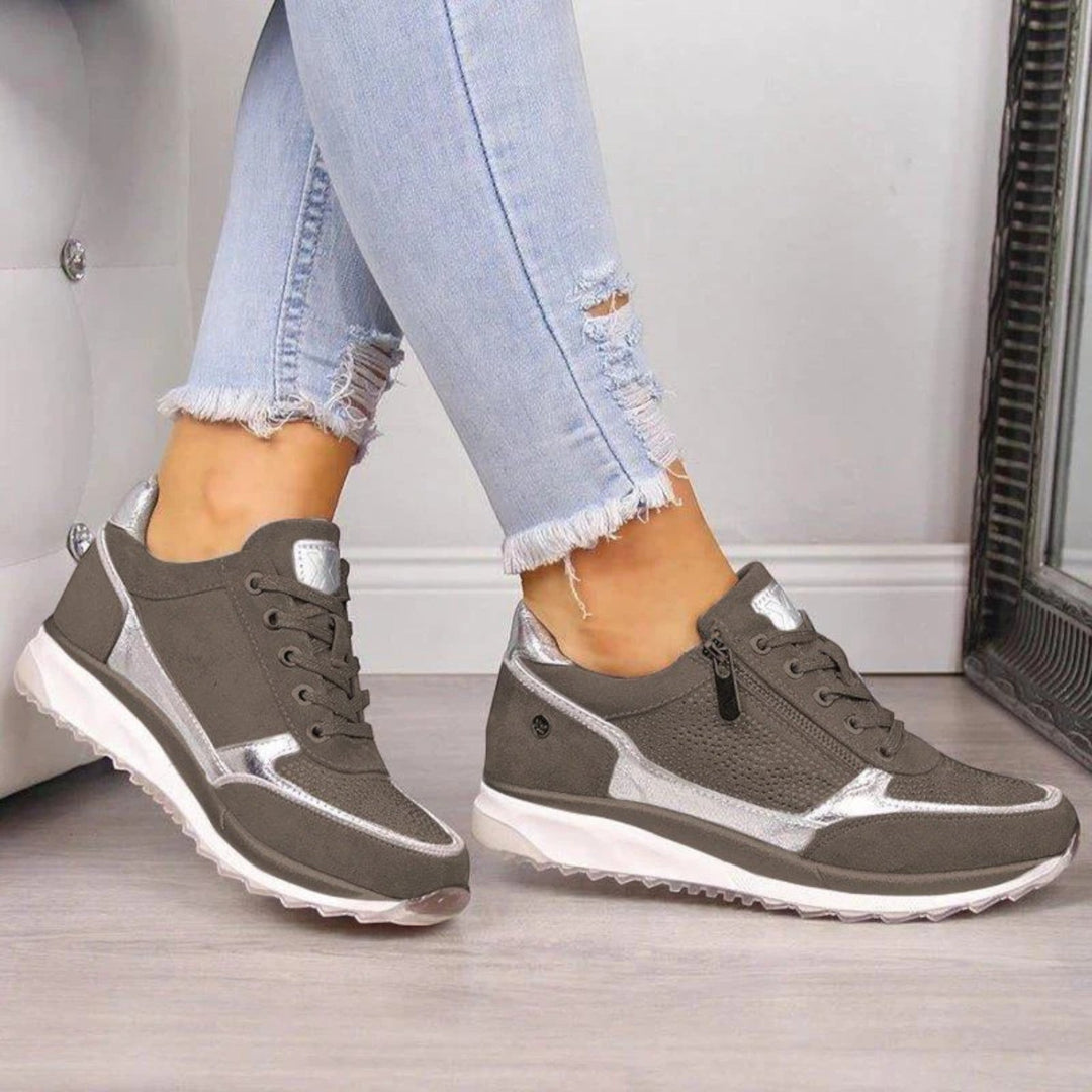 Zapatillas De Moda Para Mujeres | Cremallera