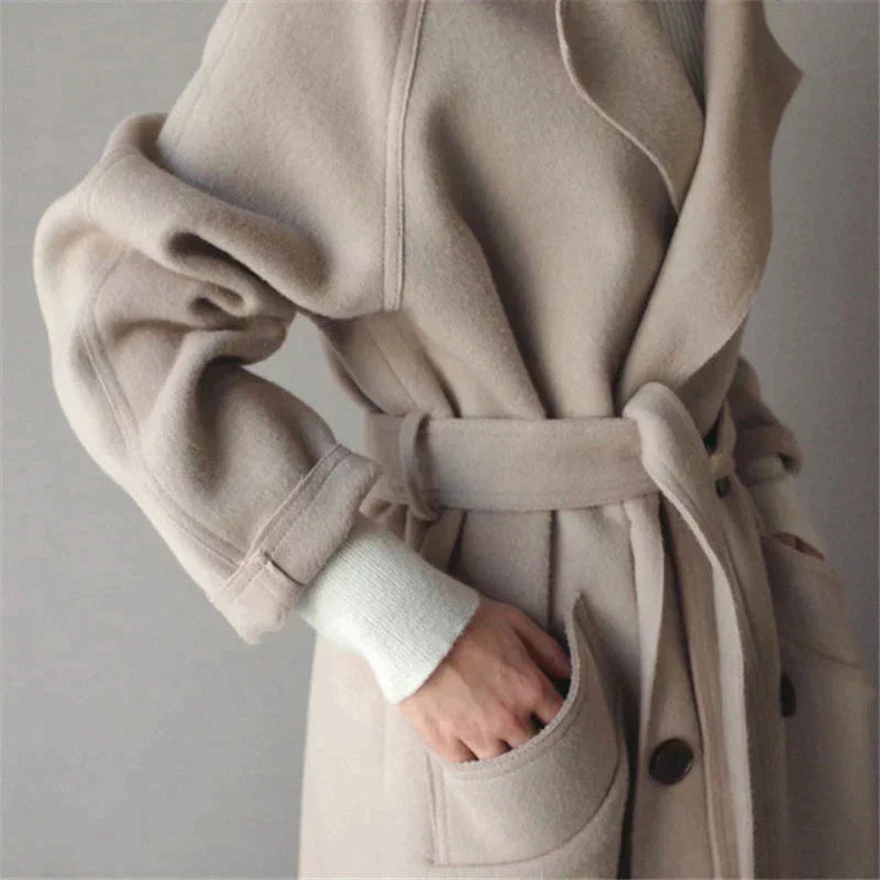 Long Coat For Women | With Belt