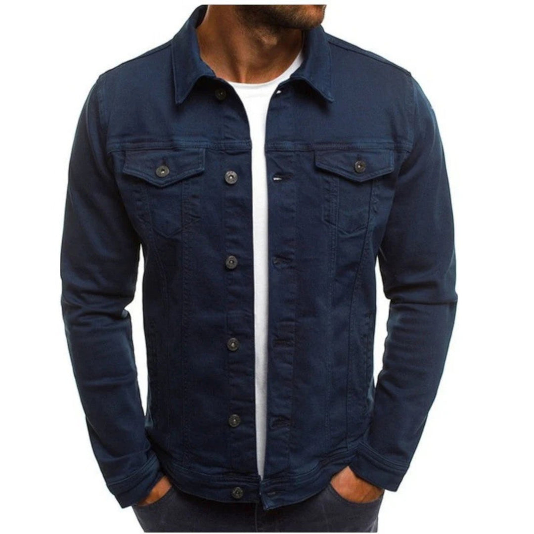 Simon | Geacă casual din denim pentru bărbați