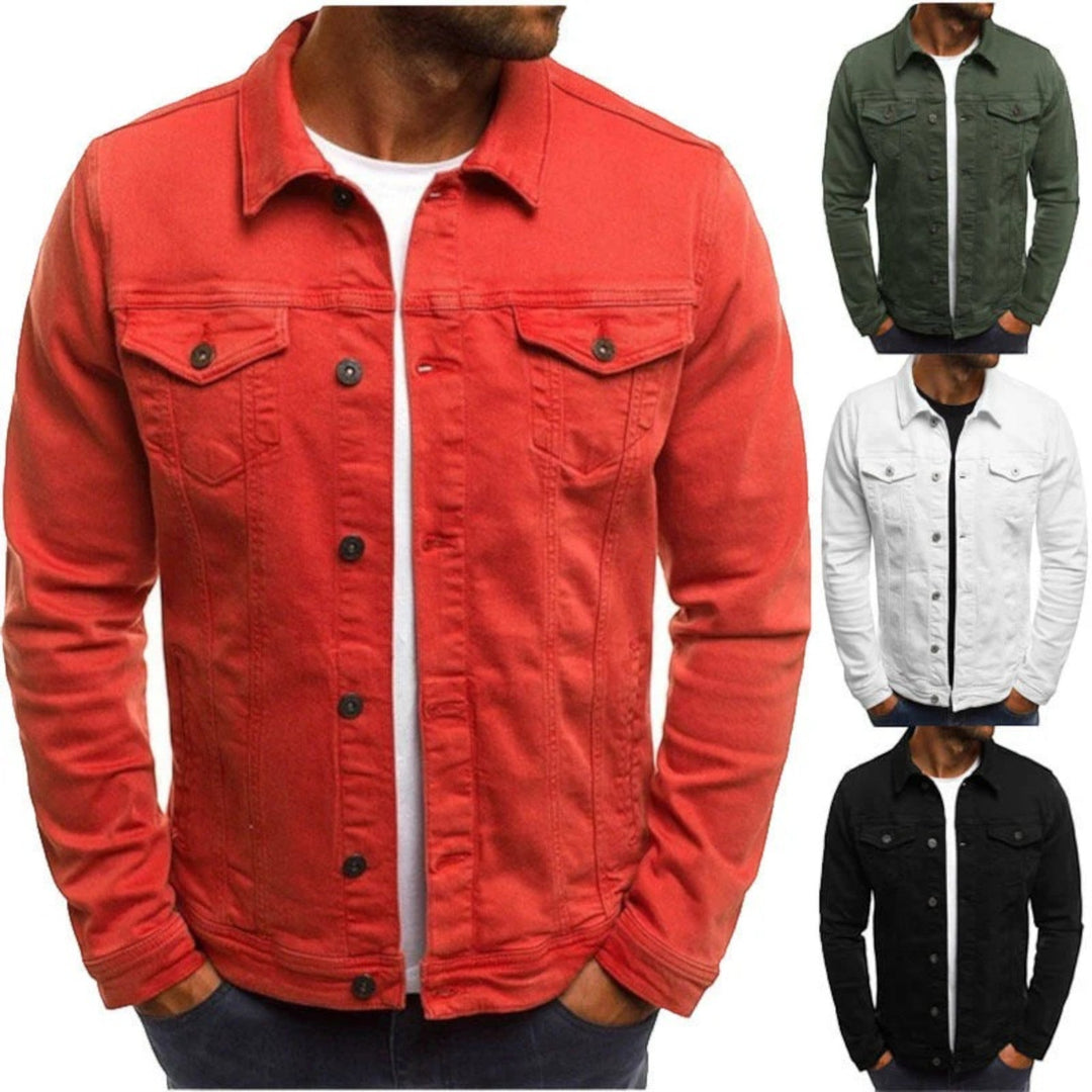 Simon | Geacă casual din denim pentru bărbați