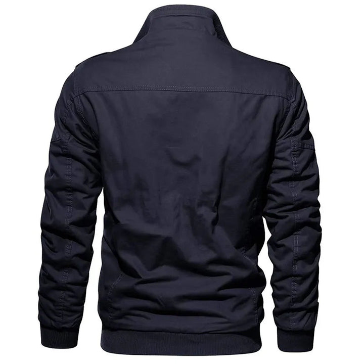 Johan Bomber Herren – Winterjacke mit Stehkragen und Wärmender Fütterung
