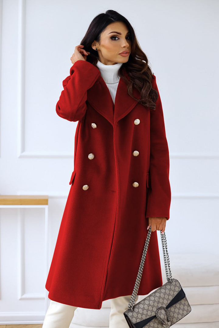 Trench Donna Con Colletto Rever | Inverno