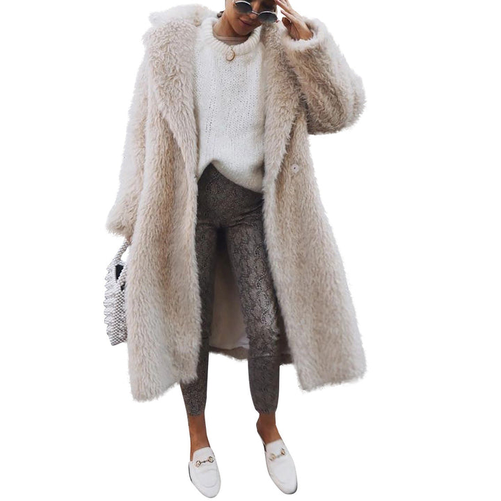 Victoria Cappotto Faux Fur Donna Lungo – Mantello Morbido Oversize con Look Elegante e Lussuoso