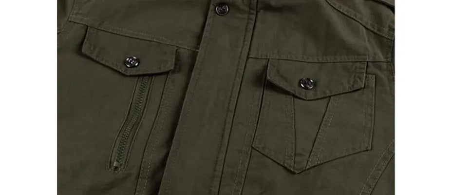 Johan Bomber Herren – Winterjacke mit Stehkragen und Wärmender Fütterung