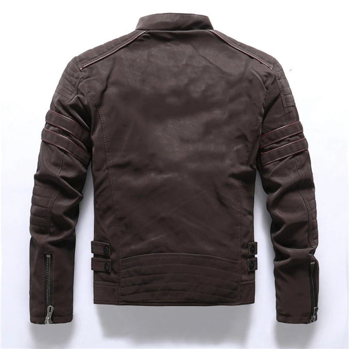 Noah | Geacă de motocicletă elegantă pentru bărbați | Fermoar
