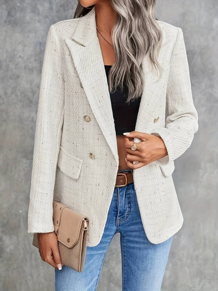 Blazer for dame med knapper | Langermet