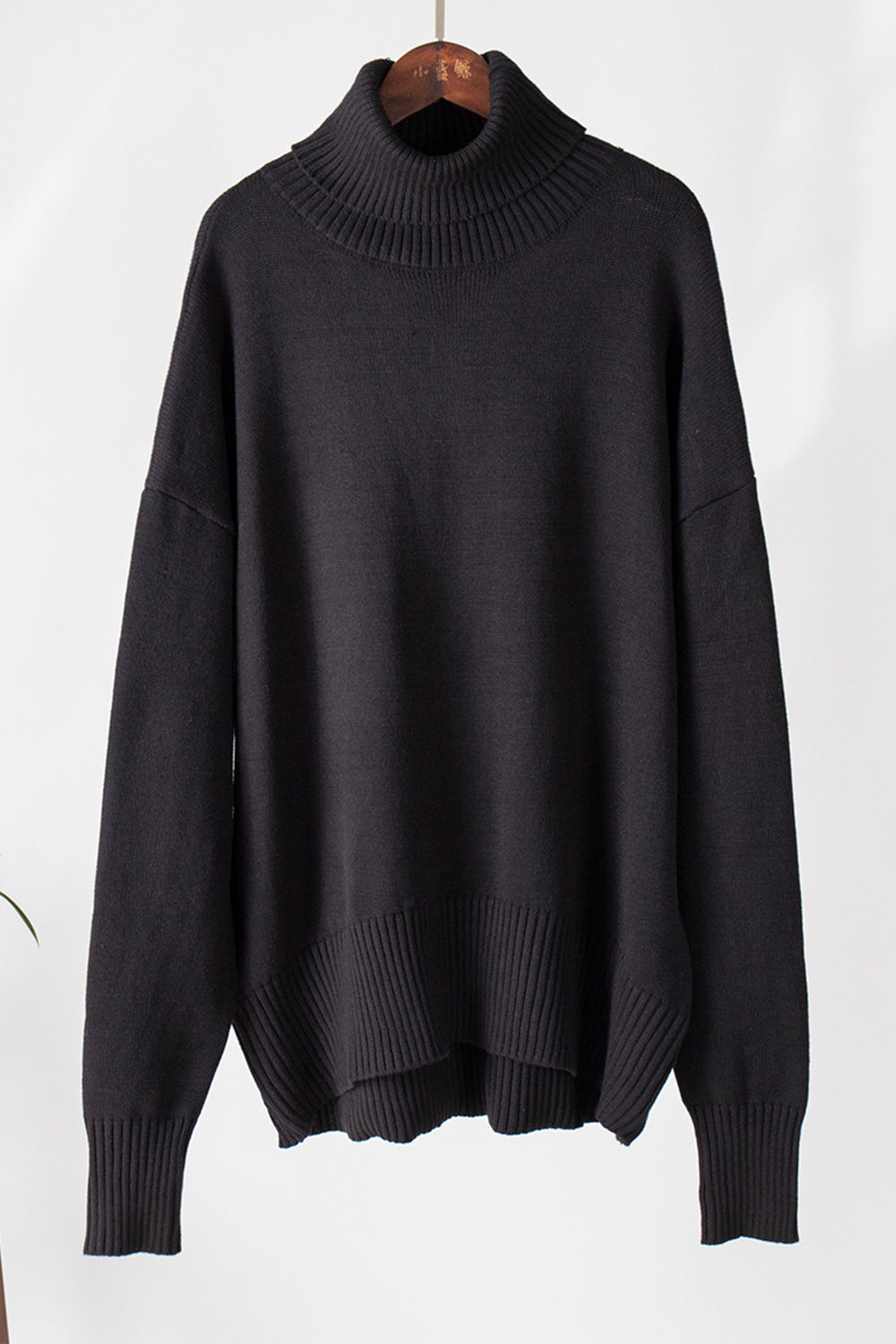 Marian Maglione Donna Oversize a Collo Alto – Pullover Invernale Morbido Vestibilità Relax