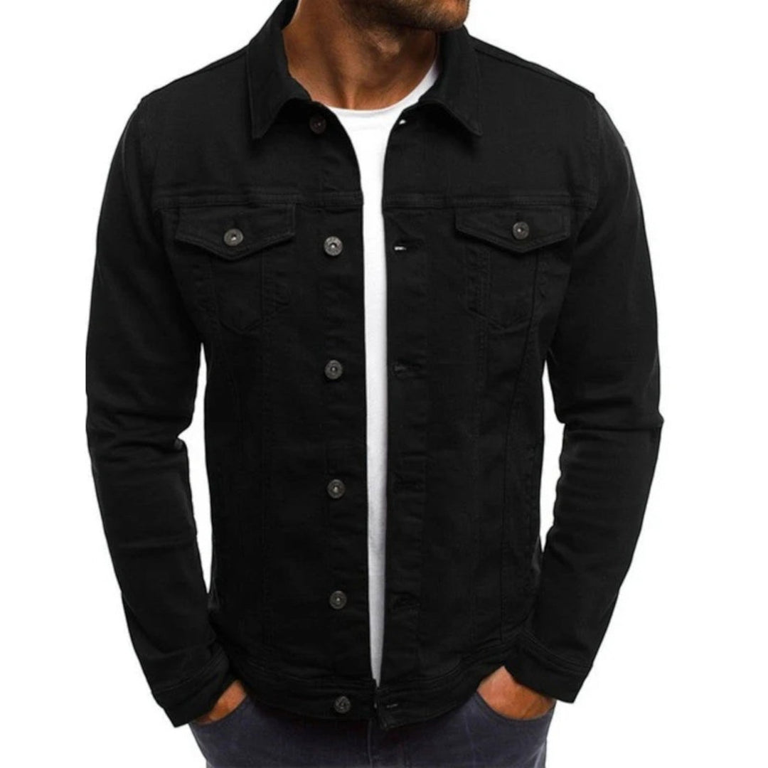 Simon | Geacă casual din denim pentru bărbați