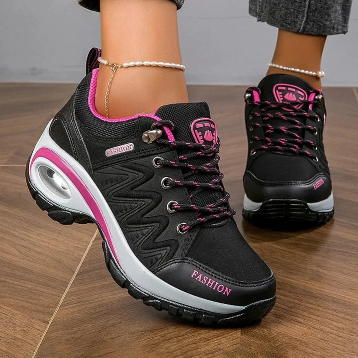 Zapatos de senderismo con cordones para mujer | Coloridos