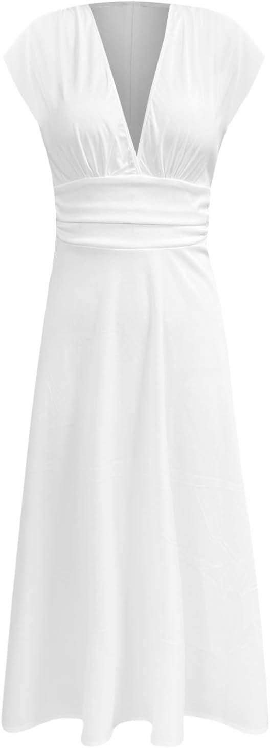 Monroe Vestito Estivo Donna – Elegante, Tessuto Traspirante & Stile Versatile Casual