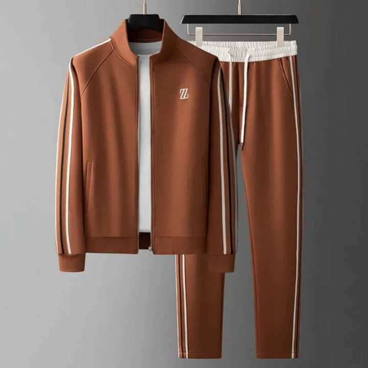 Costum bărbați două piese cu fermoar | Croială slim