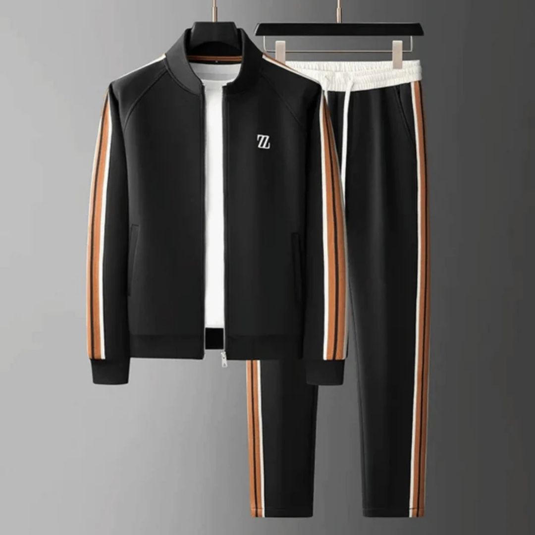 Costum bărbați două piese cu fermoar | Croială slim