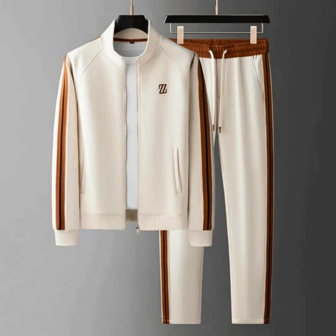 Costum bărbați două piese cu fermoar | Croială slim