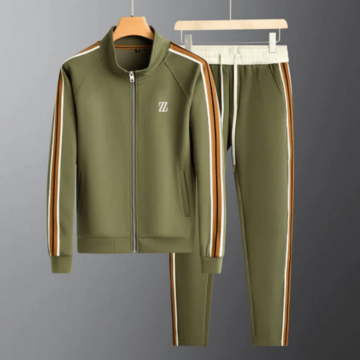 Costum bărbați două piese cu fermoar | Croială slim