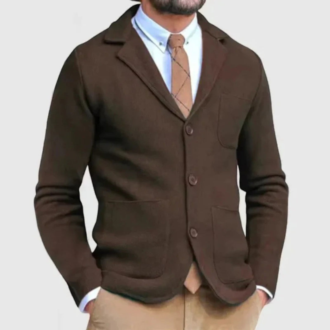 Axel | Blazer casual din tricot pentru bărbați | Ușor