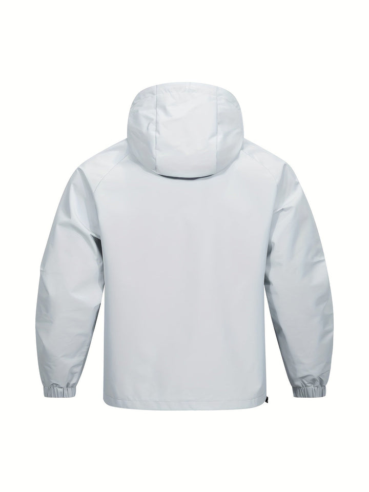 Marlo Anorak Uomo Antivento – Giacca Leggera Idrorepellente con Cappuccio Regolabile