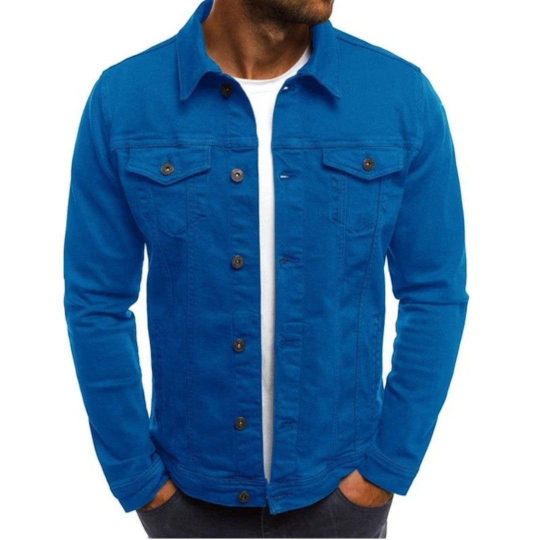 Simon | Geacă casual din denim pentru bărbați
