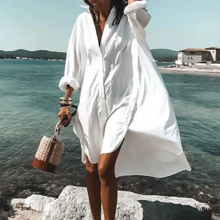Yara | Rochie Cămașă Oversize Casual pentru Femei