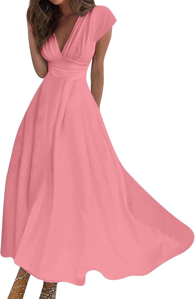 Monroe Vestito Estivo Donna – Elegante, Tessuto Traspirante & Stile Versatile Casual