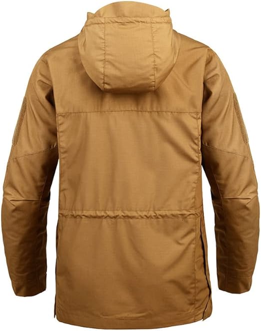 Tarek Giacca Invernale Tattica da Uomo – Giacca Outdoor Impermeabile e Antivento con Cappuccio