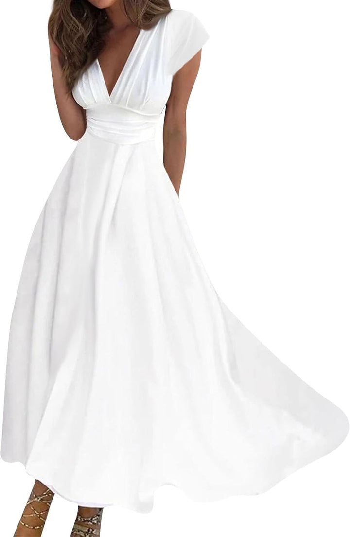 Monroe Vestito Estivo Donna – Elegante, Tessuto Traspirante & Stile Versatile Casual