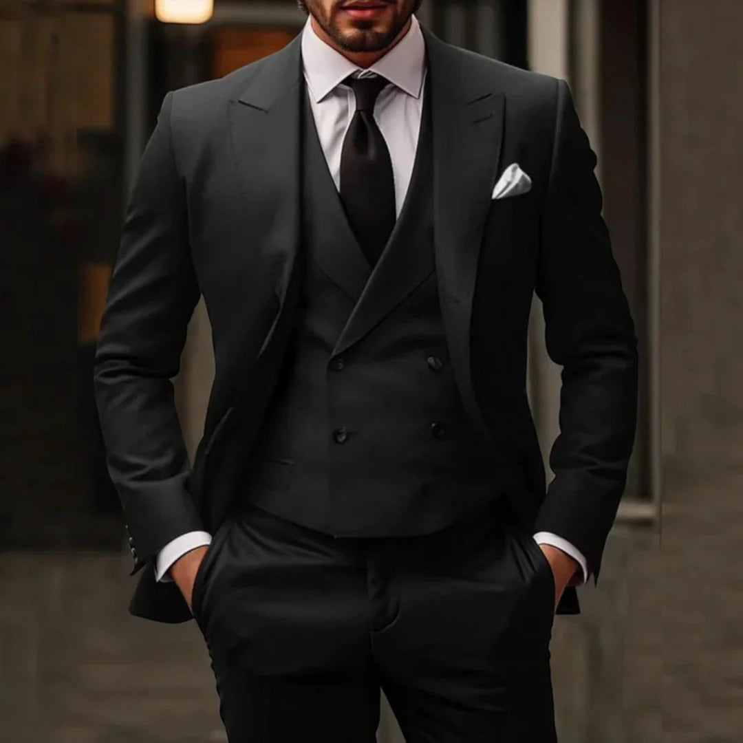 Nathan | Férfi 3 részes öltöny | Slim fit szabás