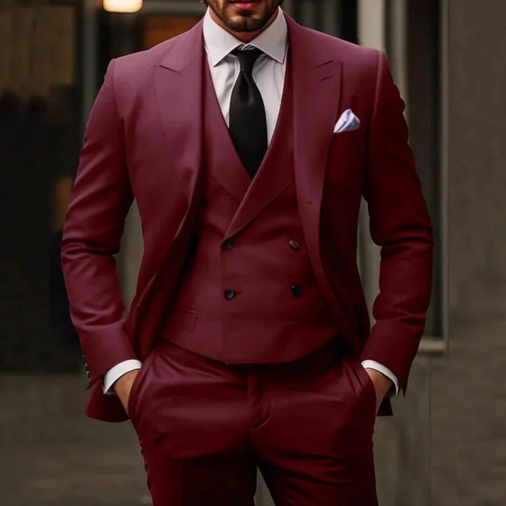 Nathan | Férfi 3 részes öltöny | Slim fit szabás
