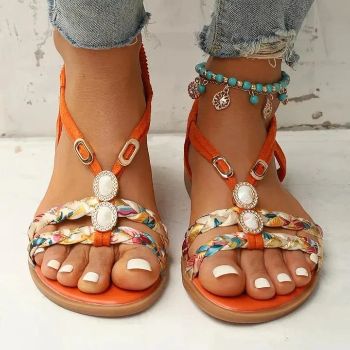 Yasmine | Sandale Boeme pentru Femei | Slingback