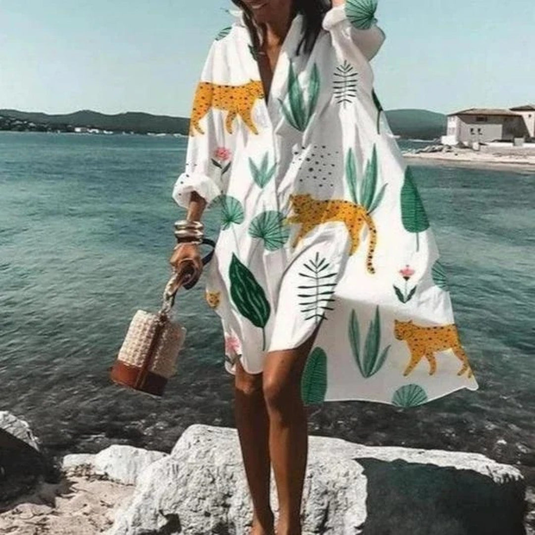 Yara | Rochie Cămașă Oversize Casual pentru Femei