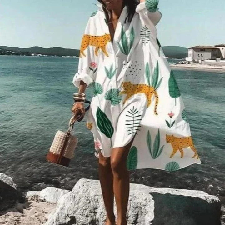 Yara | Rochie Cămașă Oversize Casual pentru Femei