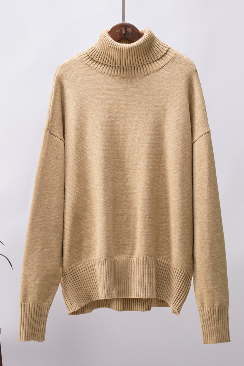 Marian Maglione Donna Oversize a Collo Alto – Pullover Invernale Morbido Vestibilità Relax
