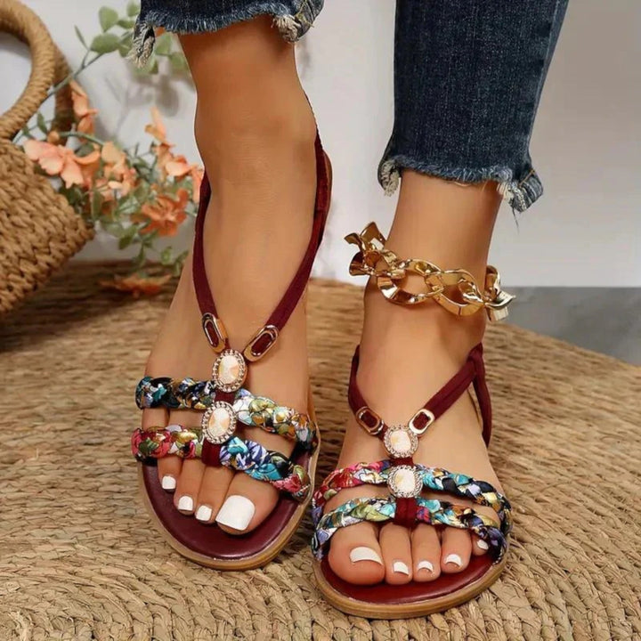 Yasmine | Sandale Boeme pentru Femei | Slingback
