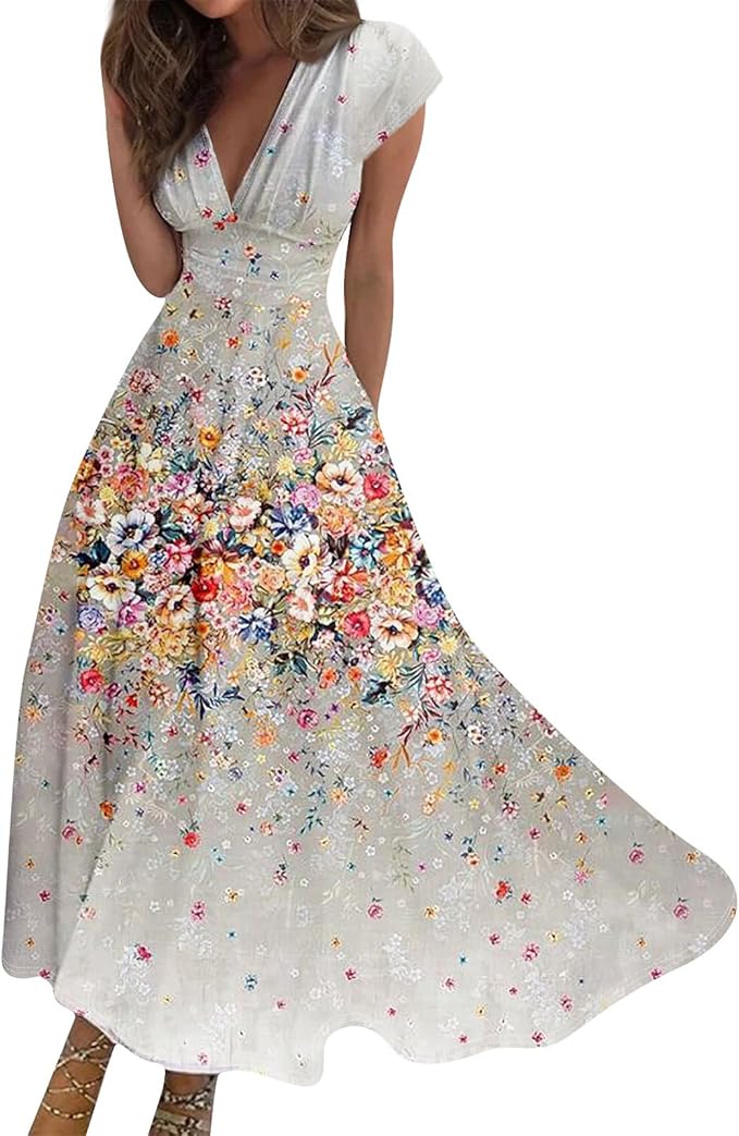 Monroe Vestito Estivo Donna – Elegante, Tessuto Traspirante & Stile Versatile Casual