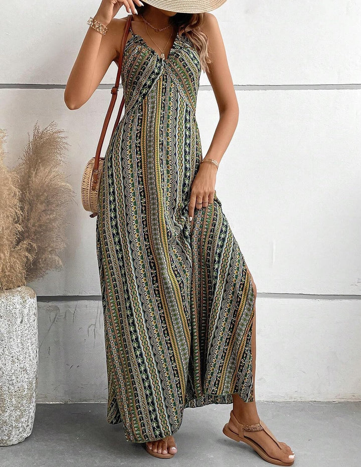 Isla Maxi šaty pro ženy – Volný střih, elastická látka a elegantní styl