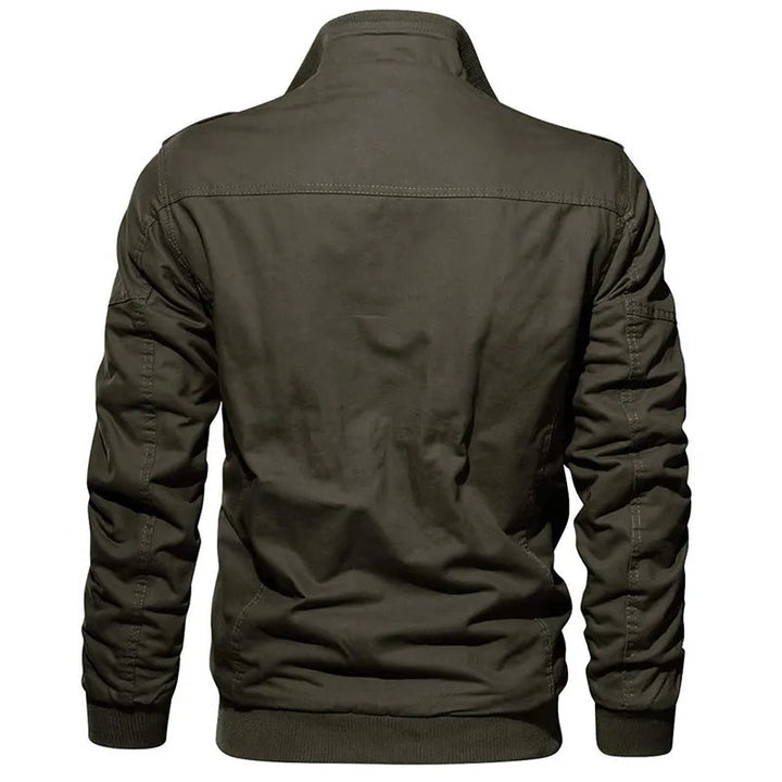 Johan Bomber Herren – Winterjacke mit Stehkragen und Wärmender Fütterung