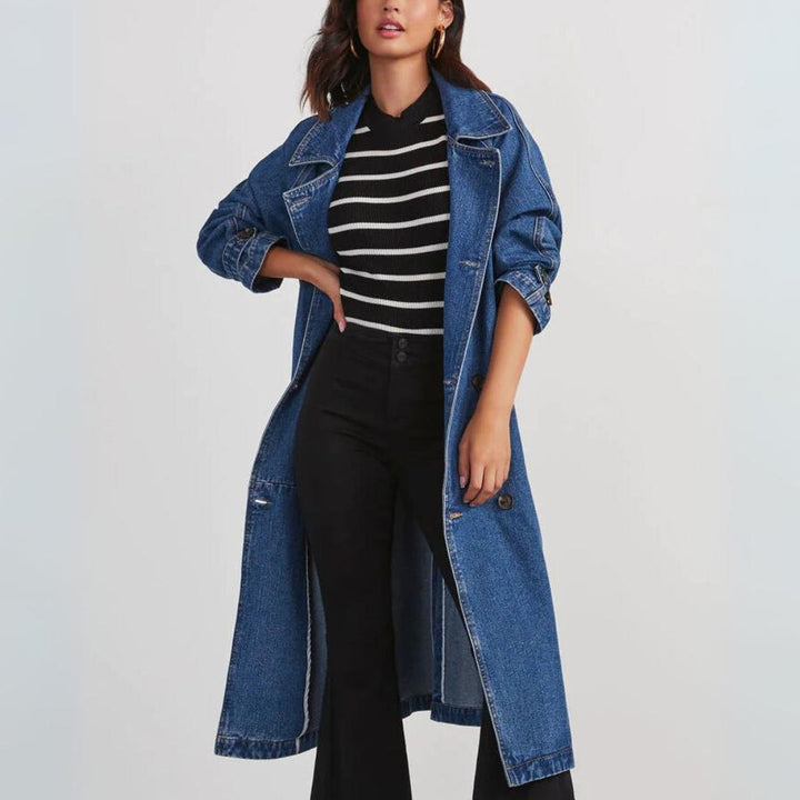 Trench Di Jeans for Dame | Lang