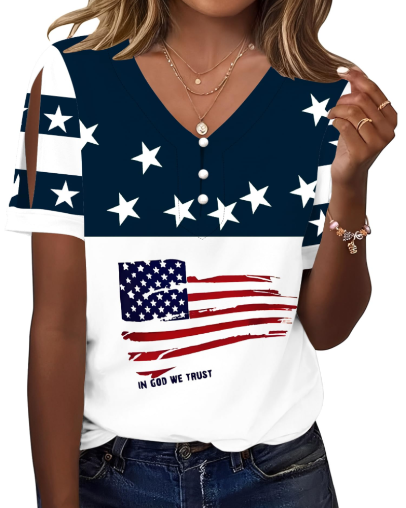 Addison Blusa Donna – Scollo a V, Spalle Scoperte & Top Casual Elegante