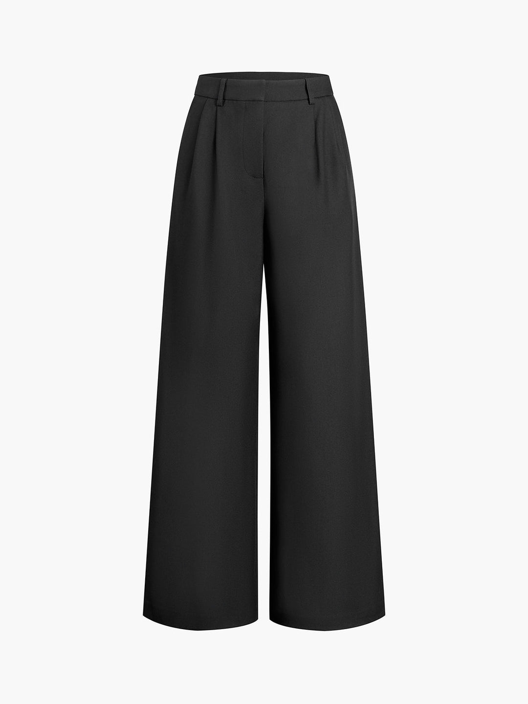 Pantaloni de damă cu talie înaltă | Lungime completă