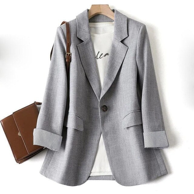 Blazer casual pentru femei | Cu buzunar