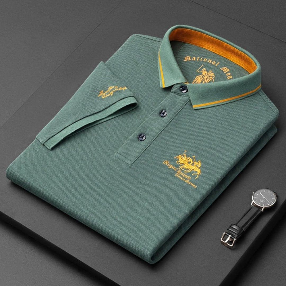 André | Polo Casual pentru Bărbați | Mâneci Scurte