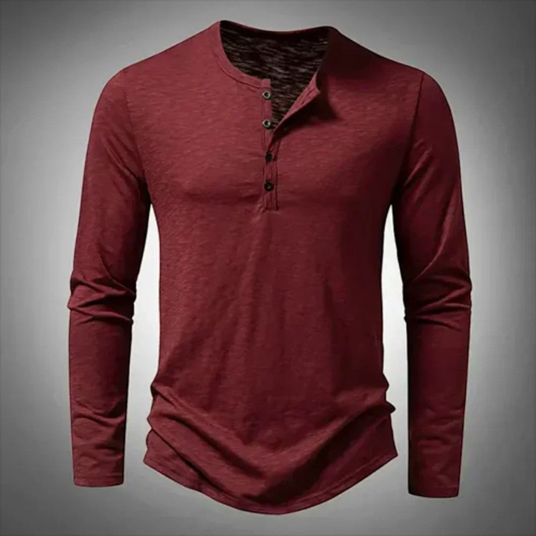 Pascal | Tricou Casual pentru Bărbați | Mâneci Lungi