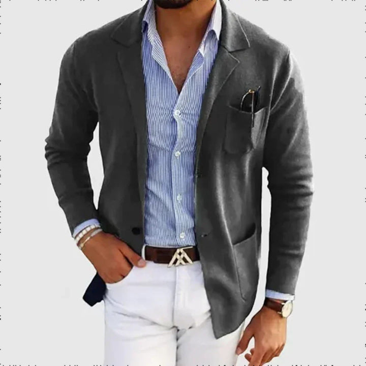 Jonas | Sacou Casual pentru Bărbați | Buzunare Aplicate
