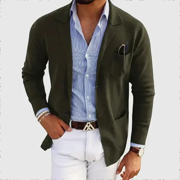 Jonas | Sacou Casual pentru Bărbați | Buzunare Aplicate